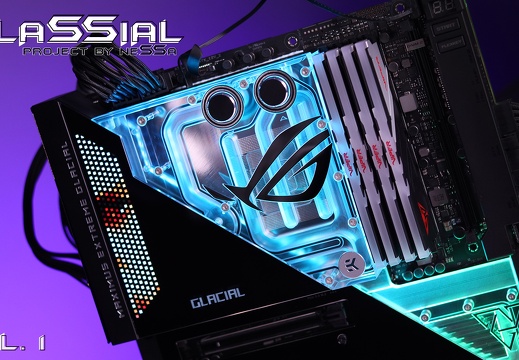 GlaSSIal video 1 ROG Glacial unbox etc PS