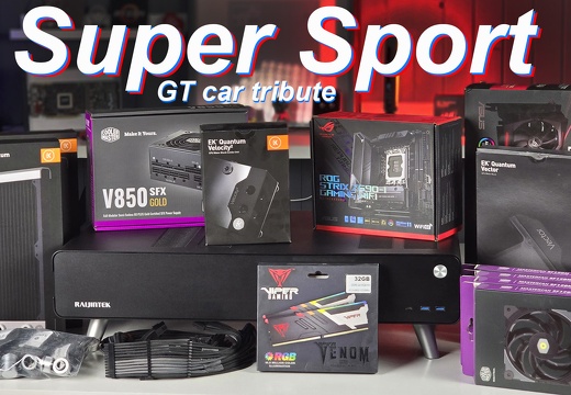 Super Sport GT car tribute PC build