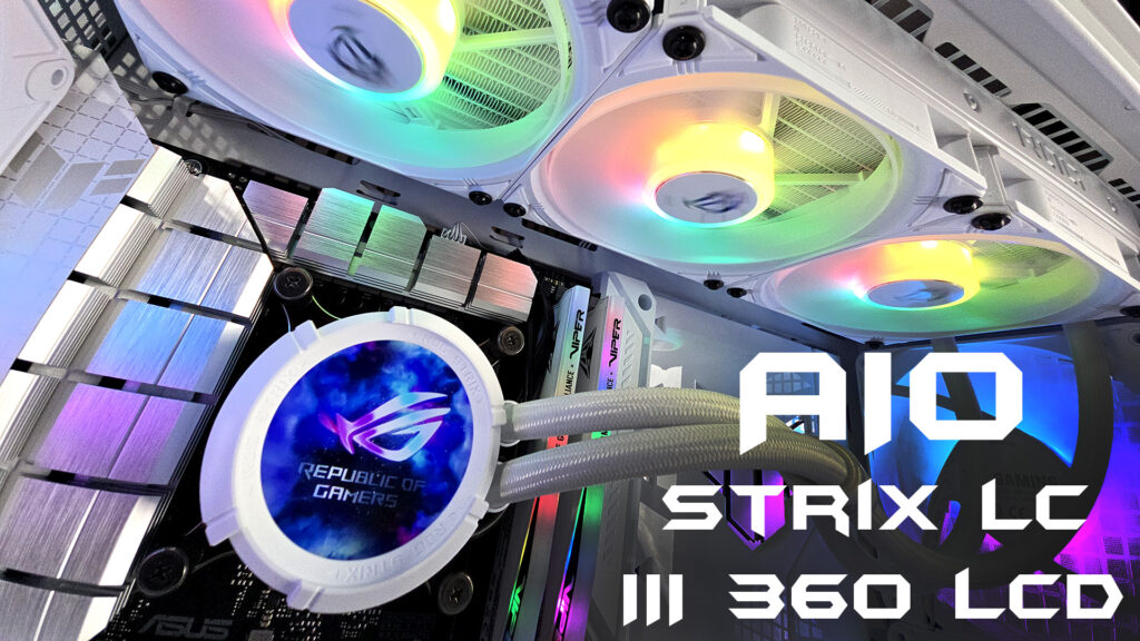 Asus ROG Strix LC III 360 ARGB LCD White (Hladjenje za procesor računara)