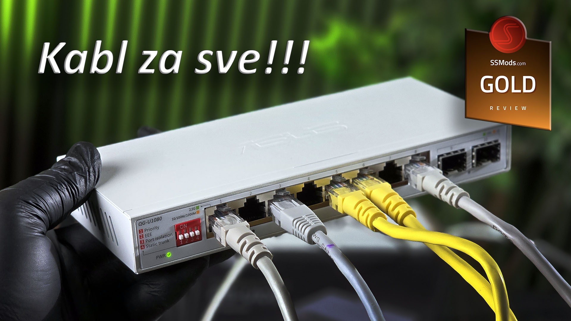 Asus QG-U1080 switch – kabl za sve!