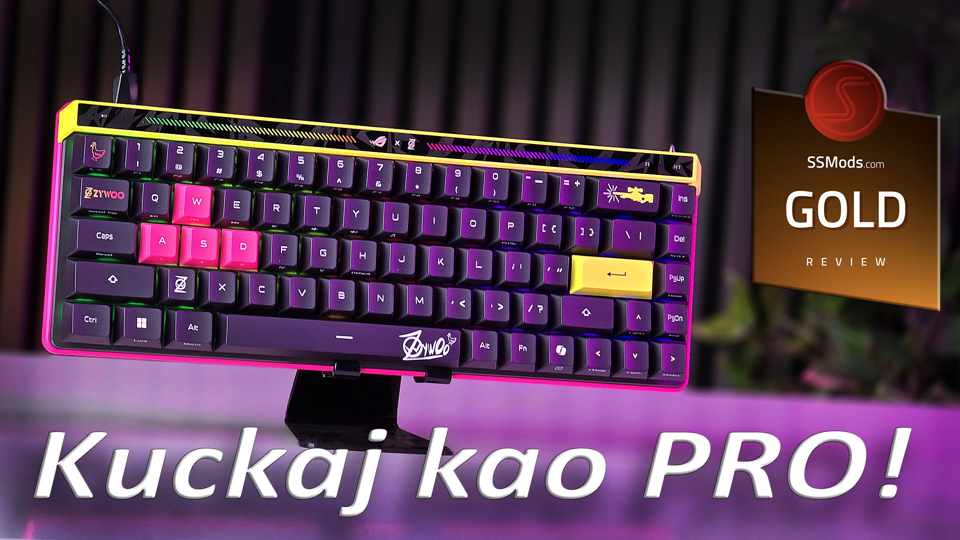 Asus ROG Falchion Ace HFX ZYWOO Edition – E-Sport tastatura!