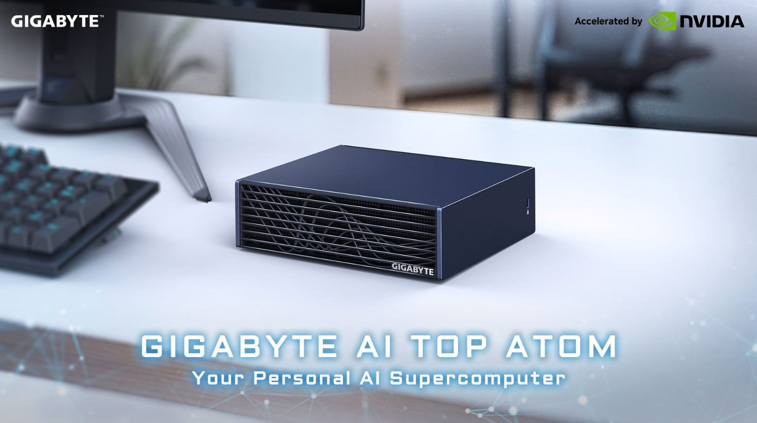GIGABYTE lični AI superkompjuter — AI TOP ATOM je zvanično dostupan na tržištu