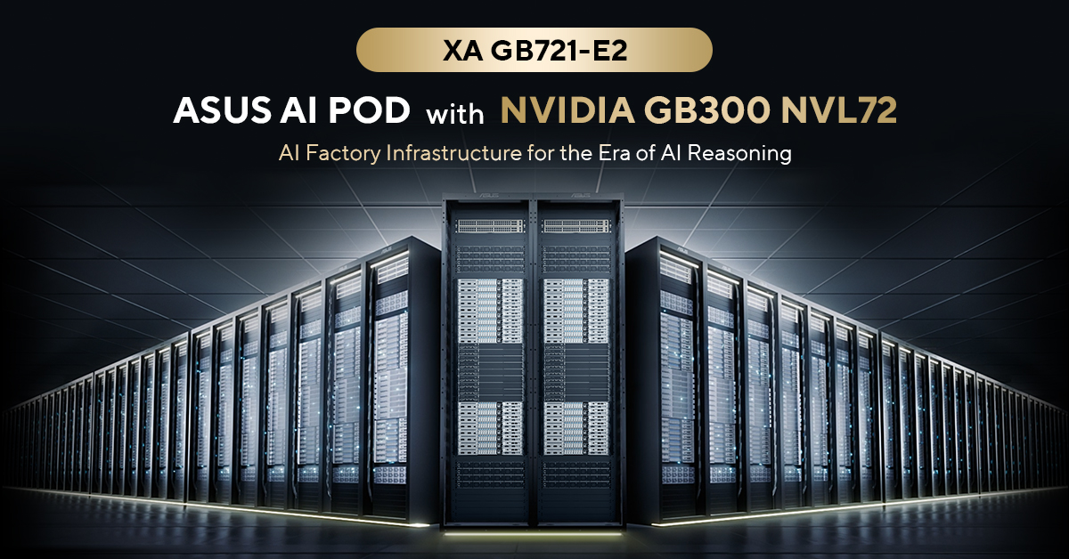 ASUS predstavlja NVIDIA GB300 NVL72 rack rešenje – početak nove  ere data centara