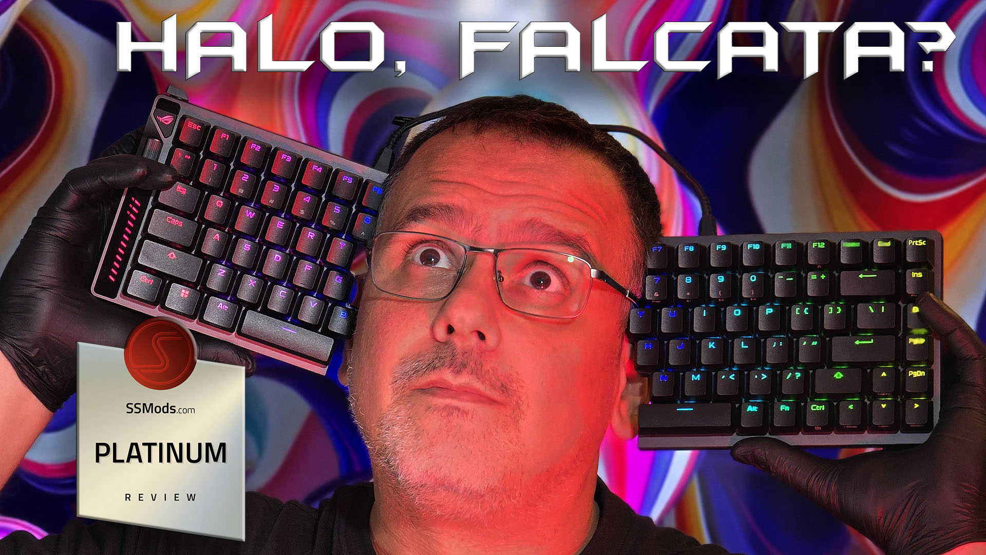 Asus ROG Falcata – dvodelna ERGO gejmerska tastatura!