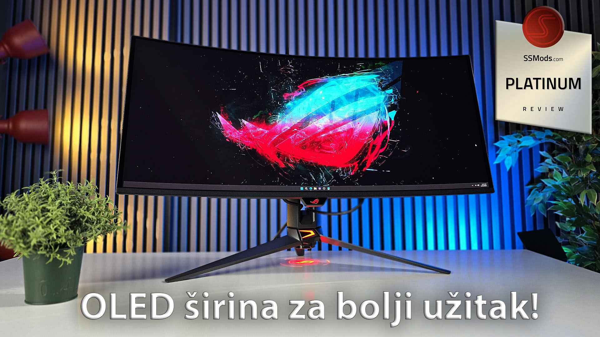 Asus ROG Swift OLED PG34WCDN – Širina je vrlina?