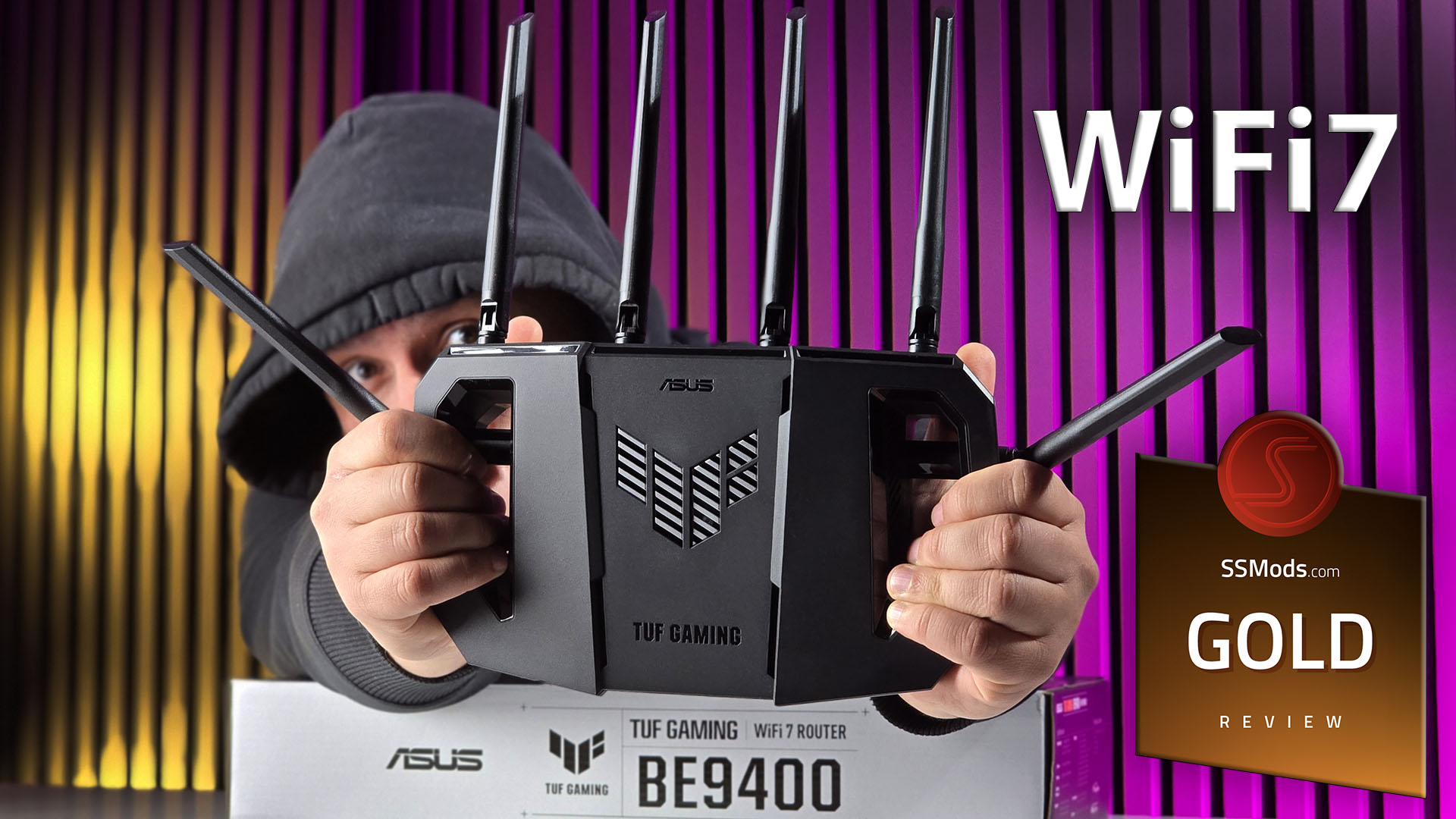 Asus TUF Gaming BE9400 WiFi7 Router – ubacite u 3 brzinu!