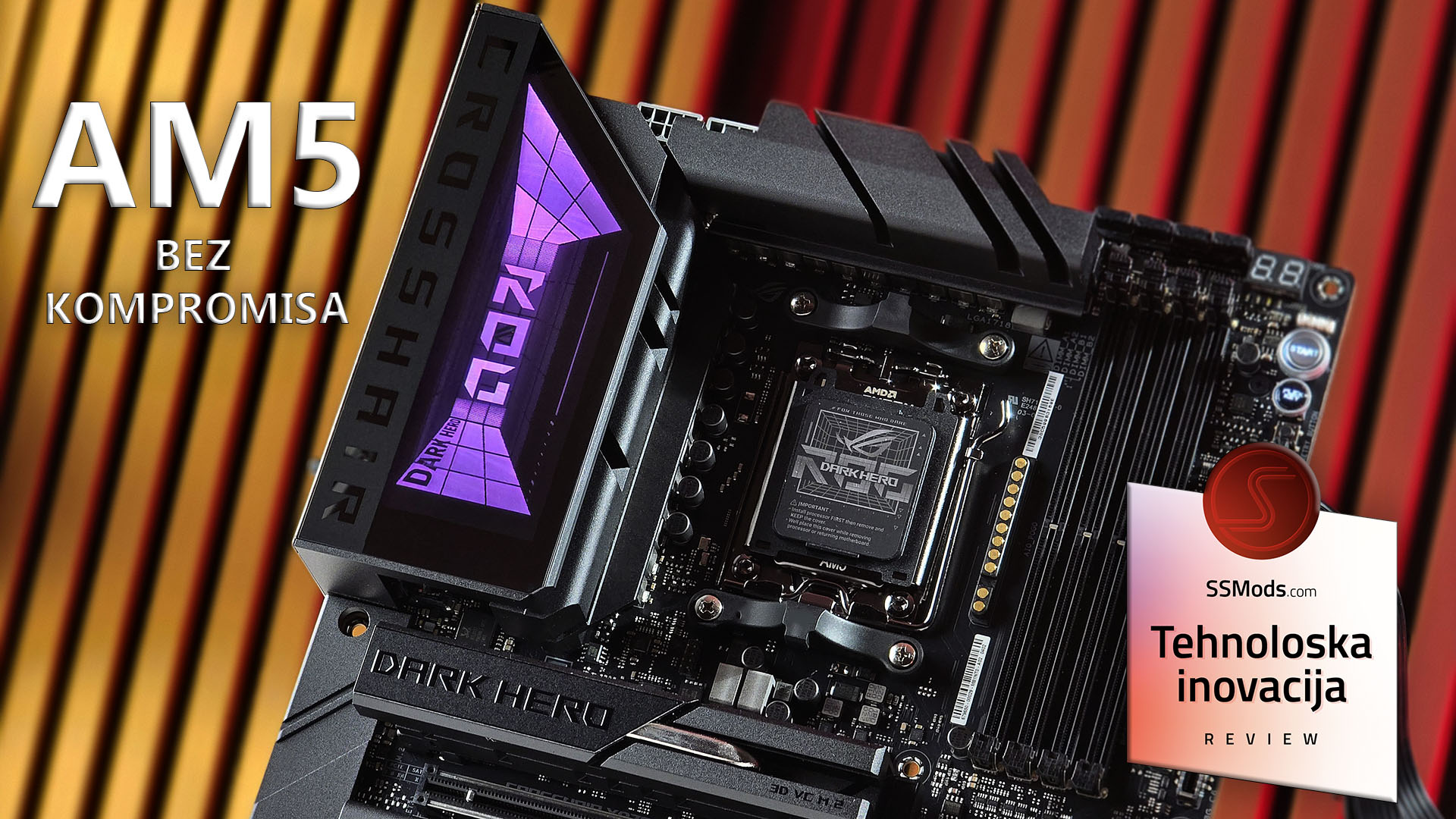 Asus ROG Crosshair X870E Dark Hero – Hi-End AM5 bez kompromisa?