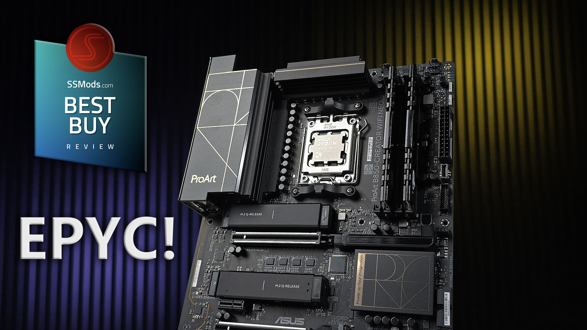 Asus ProArt B850-Creator WiFi NEO –  Profesionalna AM5 platforma sa EPYC podrškom!