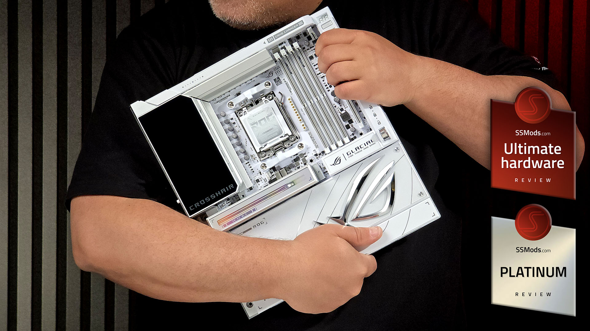 Asus ROG Crosshair X870E GLACIAL – MONSTRUM od matične ploče!