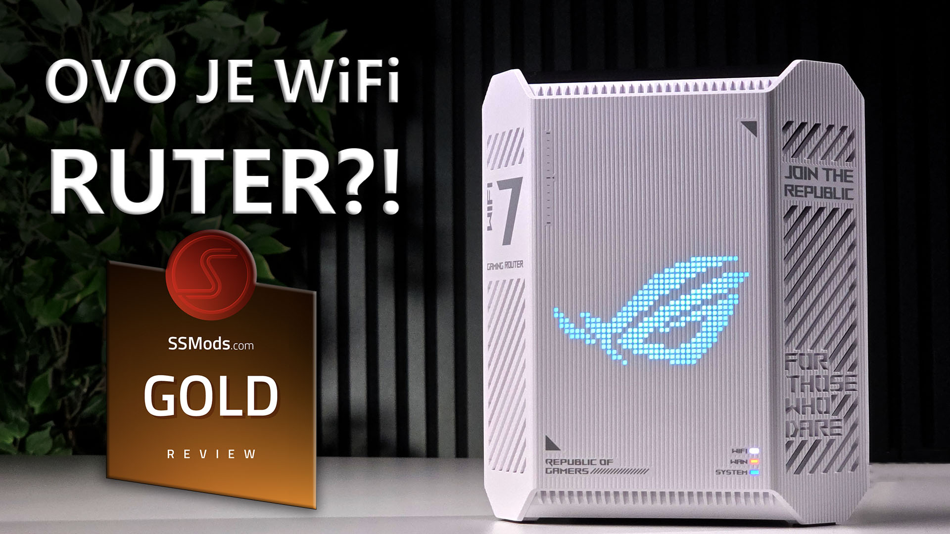 ASUS ROG Strix GS-BE7200 – WiFi 7 ruter ili PC gaming KUĆIŠTE?