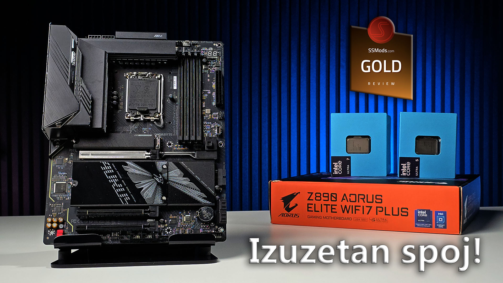 Gigabyte Z890 AORUS ELITE WIFI7 PLUS + Intel Ultra 200s – Napokon usklađena platforma?